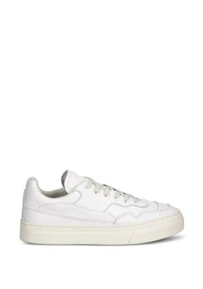Stepney Workers Club OMNI paneled leather sneakers - White