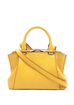 Cartier 2010-2026 Leather C De Cartier satchel - Yellow