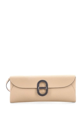 Hermès Pre-Owned Chaine d’Ancre To Go Wallet Epsom crossbody bag - Neutrals