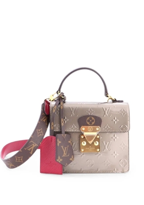 Louis Vuitton Pre-Owned Spring Street NM Handbag Monogram Vernis with Monogram Canvas satchel - Neutrals