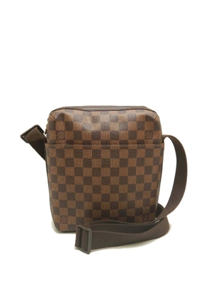 Louis Vuitton Pre-Owned 2011 Damier Ebene Beaubourg Trotteur crossbody bag - Brown
