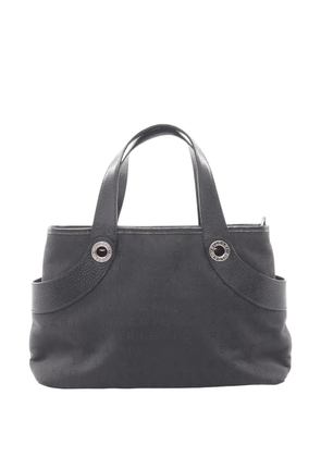 Bvlgari Pre-Owned 2010-2026 Canvas Logomania handbag - Black