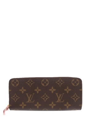 Louis Vuitton Pre-Owned 2016 Monogram Clemence Wallet long wallets - Brown