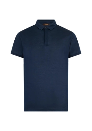 Moorer Neive classic short-sleeve polo shirt - Blue