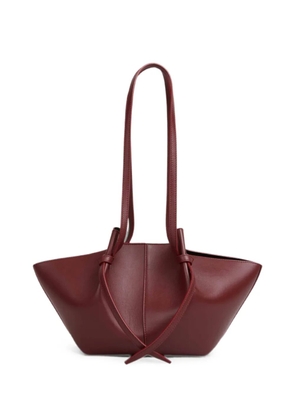 Yuzefi Mochi knotted leather tote bag - Red