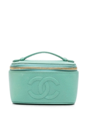 CHANEL Pre-Owned CC Vanity make up bag - Green