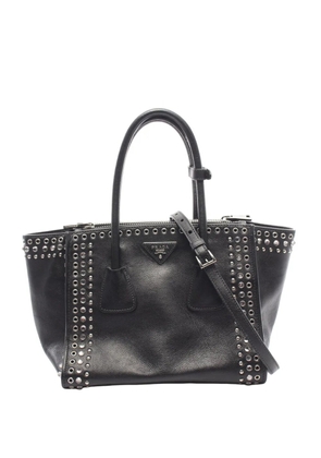 Prada Pre-Owned 2010-2026 Glace Calf Bijoux satchel - Black