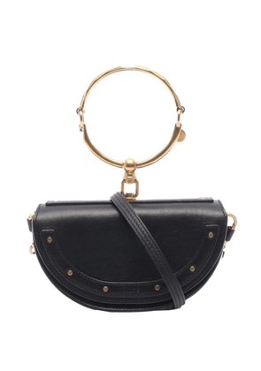 Chloé Pre-Owned 2010-2026 Mini Calfskin Nile Bracelet satchel - Black