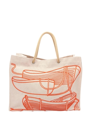 Hermès Pre-Owned 2000-2026 Canvas Thalassa tote bag - Neutrals