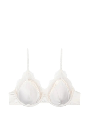 Love Stories lace-trim underwired bralette - Neutrals