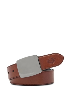 The Bridge reversible leather belt - Brown
