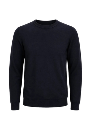 Fradi crew-neck ribbed-trim sweater - Blue