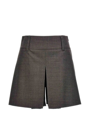 Brunello Cucinelli pleated belt-loop shorts - Grey