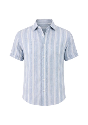 Pya striped short-sleeve shirt - Blue