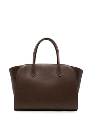 The Row Marlo 12 leather tote bag - Brown