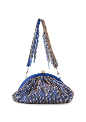 SLO_HAND_MADE top-handle clutch bag - Blue