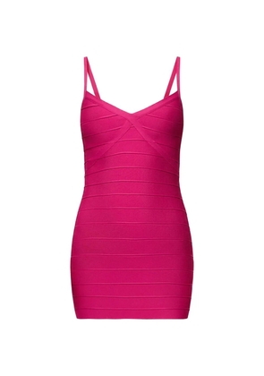 Hervé Léger After Party bandage mini dress - Pink