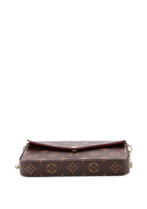 Louis Vuitton Pre-Owned Felicie Pochette Monogram Canvas crossbody bag - Brown