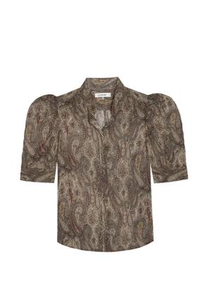 FRAME Gillian paisley-print blouse - Neutrals