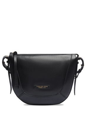 The Bridge pebbled-leather cross body bag - Black