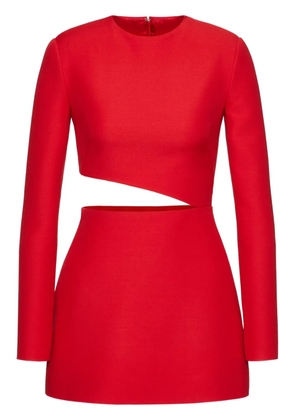 Valentino Garavani Crepe Couture short dress - Red