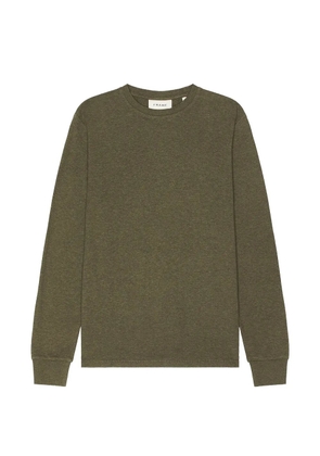 FRAME Duo Fold crew-neck sweatshirt - Green
