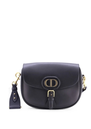 Christian Dior Pre-Owned Bobby Flap Bag Leather Large crossbody bag - Black