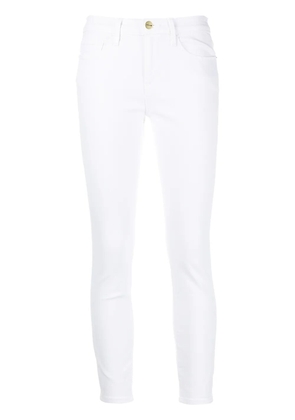 FRAME Le High slim-fit jeans - White