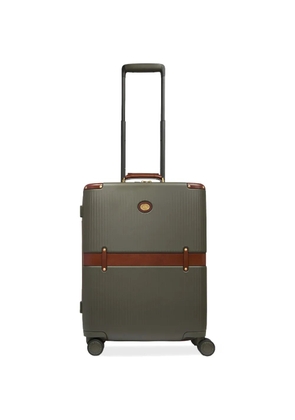 The Bridge leather-trim cabin trolley - Green