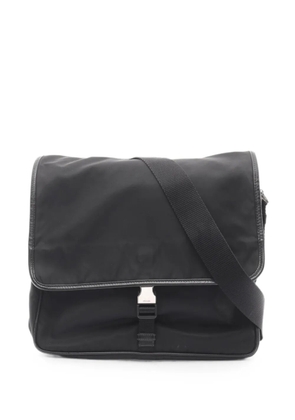 Prada Pre-Owned 2000s buckle-fastening messenger bag - Black