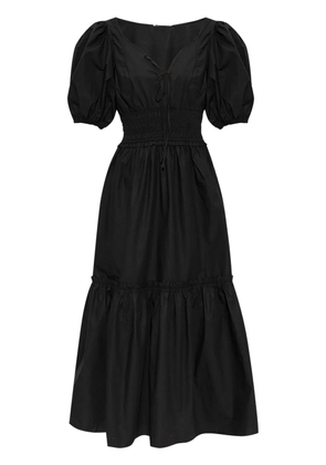 GANNI Cotton Dress - Black