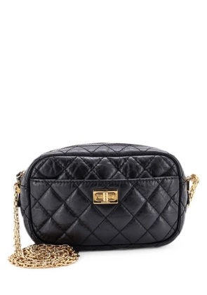 CHANEL Pre-Owned Reissue Camera Quilted Aged Calfskin Mini crossbody bag - Black