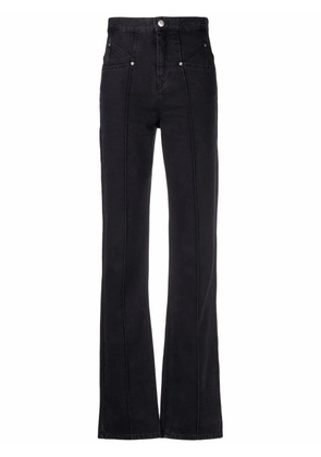 ISABEL MARANT Lirokayo straight-leg jeans - Black