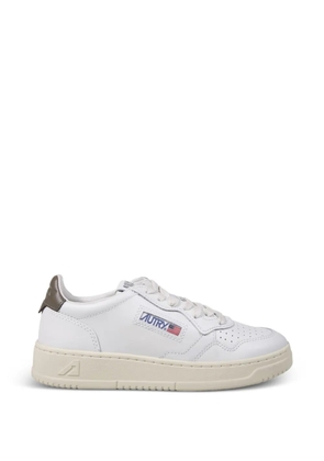 Autry perforated leather sneakers - White
