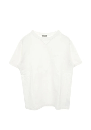 Christian Dior Pre-Owned 2010s logo-embroidered T-shirt - White
