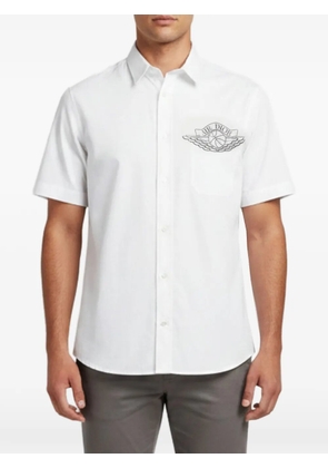 Christian Dior Pre-Owned x Air Jordan logo-print shirt - White