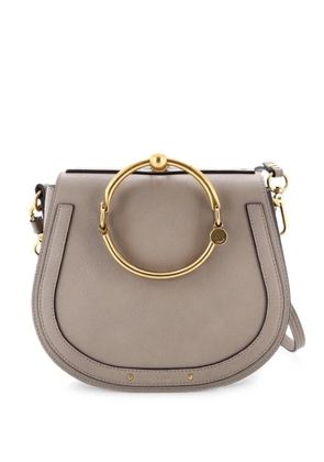 Chloé Pre-Owned Nile Leather Medium crossbody bag - Grey