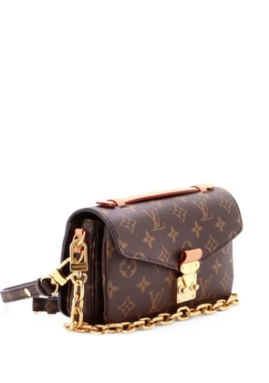 Louis Vuitton Pre-Owned Pochette Metis Monogram Canvas East West crossbody bag - Brown