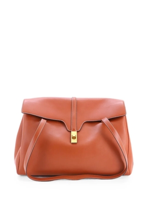 Celine Pre-Owned Soft 16 Bag Smooth Calfskin Large shoulder bag - Brown