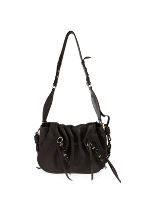 ISABEL MARANT Bolton beaded leather shoulder bag - Brown