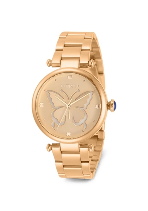 Invicta Wildflower butterfly 36mm watch - Pink