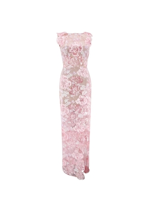 Bronx and Banco Ellie sequin-embellished maxi dress - Pink