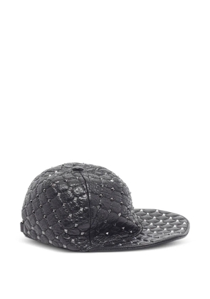 Valentino Garavani Pre-Owned Rockstud leather cap - Black