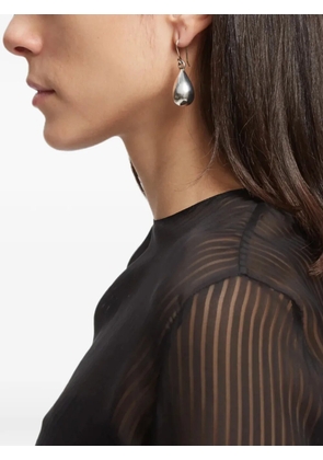 Ann Demeulemeester Judith teardrop mismatched earrings - Silver