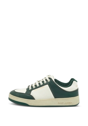 Saint Laurent Pre-Owned SL/61 lace-up sneakers - White