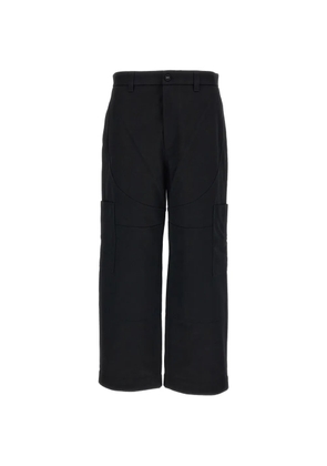 Thom Browne panelled wide-leg trousers - Black