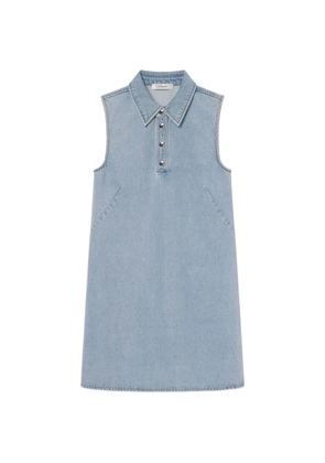 FRAME sleeveless denim mini dress - Blue