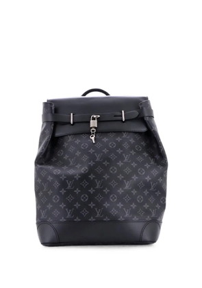 Louis Vuitton Pre-Owned Steamer Monogram Eclipse Canvas backpack - Black