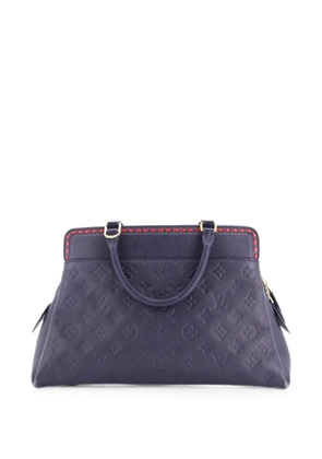 Louis Vuitton Pre-Owned Vosges Handbag Whipstitch Monogram Empreinte Leather MM satchel - Blue