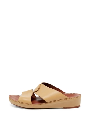 Loro Piana Pre-Owned New Buckle open-toe sandals - Neutrals